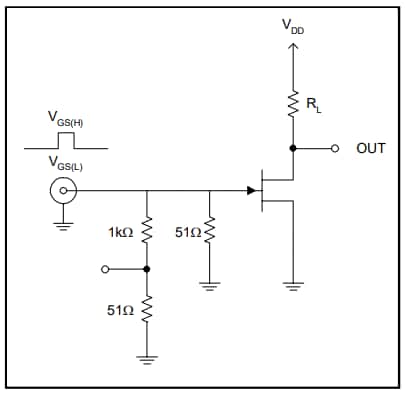 Application Circuit Diagram - Linear Integrated Systems PN/SST4391 Single N-Channel JFET Switches